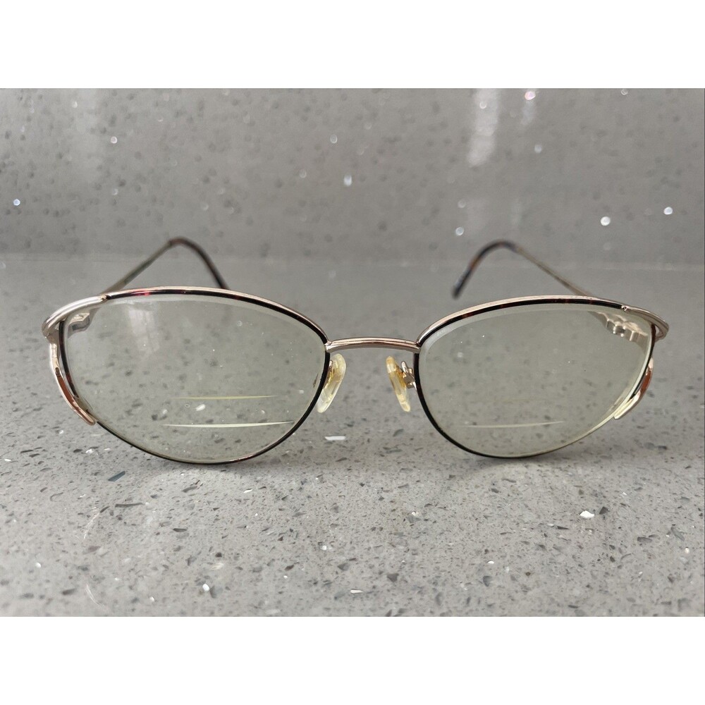 MO Claudette Demi Amber Eyeglasses Frames ONLY 54-18-135 Optical tortoise